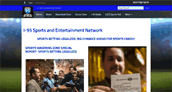 Desktop Screenshot of i95sportsnetwork.com