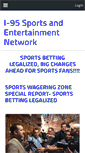 Mobile Screenshot of i95sportsnetwork.com